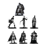 Batman Black & White Mini Figure 7 Pack Box Set