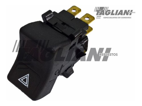 Tecla Baliza Con Luz Camion Fiat Ive 619n1