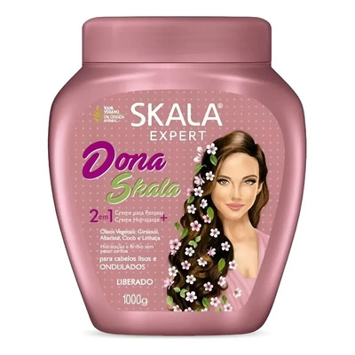 Crema Para Peinar Vegana Dona Skala - Skala 1kg | MercadoLibre