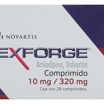 Exforge Comprimido 10 Mg\u002F320 Mg, 28 Comprimidos | Meses sin interés