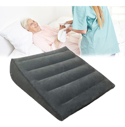 Almohada De Cuña De Cama Ortopédica Inflable Mediss - Descan