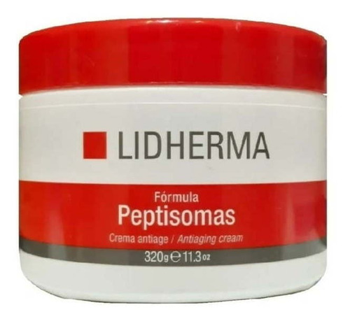 Lidherma Peptisomas Crema Facial Antiage Flacidez Afirmante