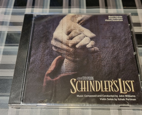 Schindler's List - Soundtrack - Cd Importado Nuevo 