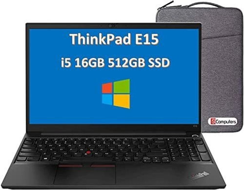 Portátil De Negocios Lenovo Thinkpad E15 15.6 