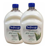 Jabón Softsoap Calmante De Aloe Vera Hidratante De La Mano R