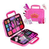 Set De Maquillaje Para Niñas Estuche Cofre Tocador Juguete