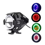 Faro Ojo Angel Led Foco Moto Exploradora Auxiliar 3 Modos