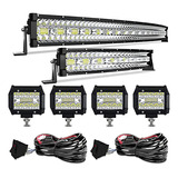 Editop - Kit De Barra De Luz Led, 42 Pulgadas, 900 W + 22 Pu