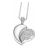 Garrulax Memoria Usb Flash Drive, Diamond Heart 8gb / 16gb /