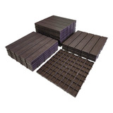 Kit 42 Decks Plástico Modular Encaixe Modular Piscina Sacada