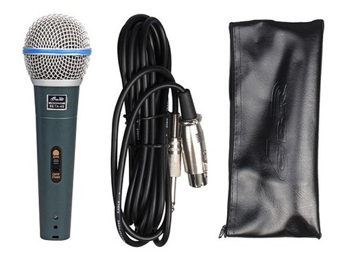 Microfono Profesional Dianmico Sn58 Karaoke + Cable + Funda