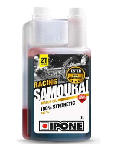 Aceite Sintético Samurai Racing 2 Tiempos Ipone Juri Atv