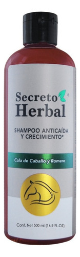 Shampoo Cola De Caballo Secreto Herbal Anticaida Romero 500m