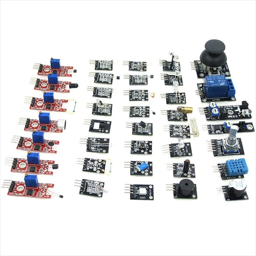 Kit 37 Sensores Para Proyectos Con Arduino, Pic, Rapberry, 