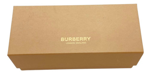 Caixa Vazia De Óculos Burberry Papelão Duro Case