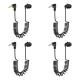 Auriculares Con Resorte De 3,5 Mm, 4 Unidades, Auriculares D