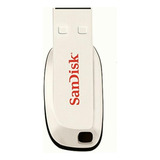 Sandisk Usb Cruzer Blade 16gb, Blanco