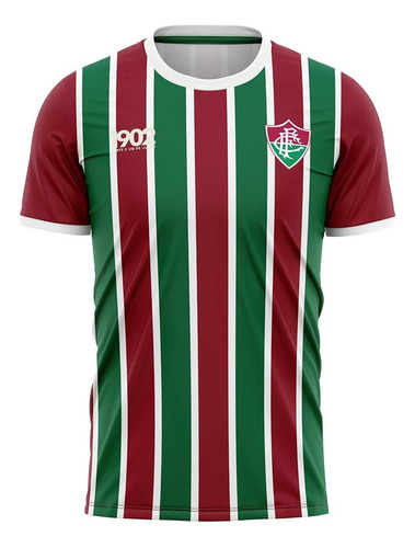Camisa Fluminense Attract Masculina Vinho Verde - Esportiva
