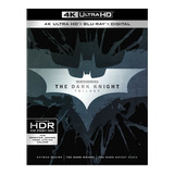 4k Ultra Hd + Blu-ray Batman Dark Knight Trilogy / 3 Films