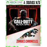 Cod Black Ops 3 Zombies Chronicles Xbox One Y Series X/s