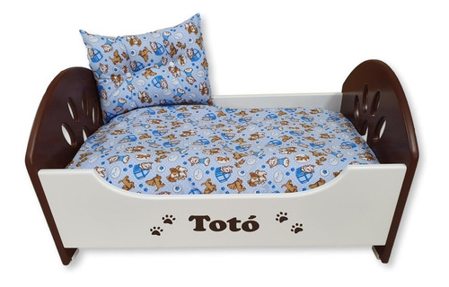 Cama Mdf Para Cães,luxo, Caminha Cachorros, Tamanho P 57x35