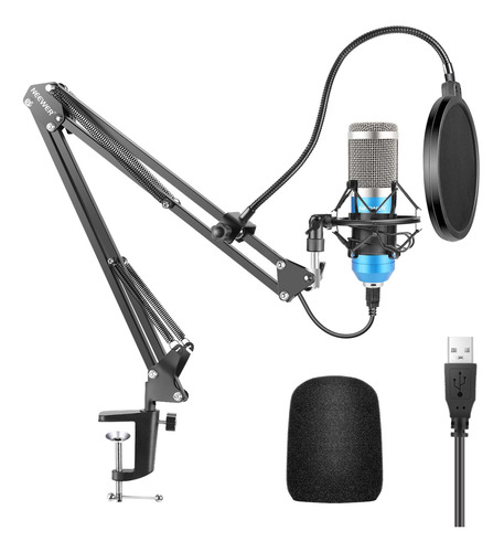 Neewer - Kit De Micrófono De Condensador Usb Pro (192 Khz)