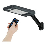 Reflector Led Solar 60 Led Exterior Control Remoto 