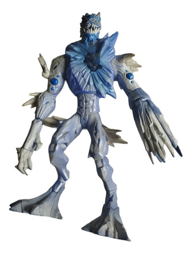 Max Steel Elementor Cristal Hielo Azul Villano Mattel 2008