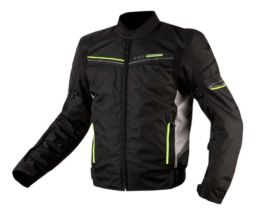 Campera Moto Cordura Hombre Ls2 Shadow Protección 4 Esta