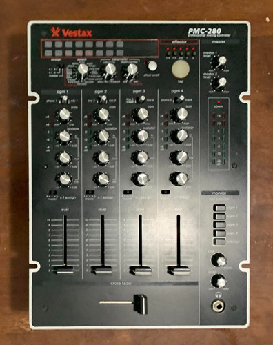 Mixer Dj Vestax Pmc 280