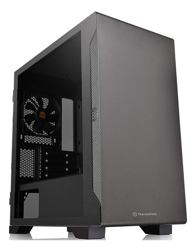 Gabinete Para Computadora De Escritorio Thermaltake S100 Ca-1q9-00s1wn-00 Ca-1q9-00s1wn-00 Negro