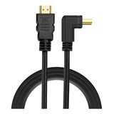 Cabo Hdmi X Hdmi Com Plug L De 90graus De 3 Metros