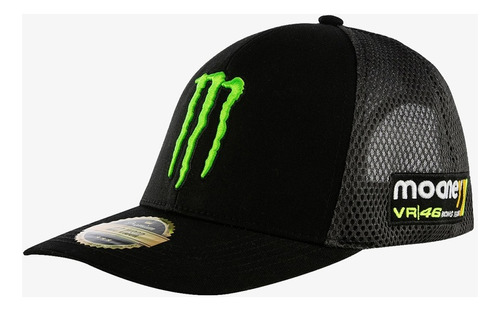 Gorra Original Vr46 Oficial Sponsor Mooney Monster