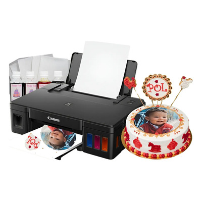 Impresora Canon Comestibles + Tintas + Obleas  | Meses sin interés