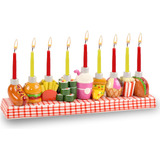 Comida Para Niños Menorah/candelabro Ner Mitzvah Deli