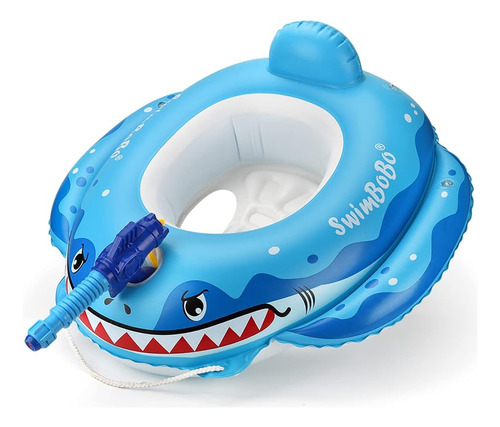 Swimbobo Inflable Barco Pirata Piscina Flotador Asiento De N