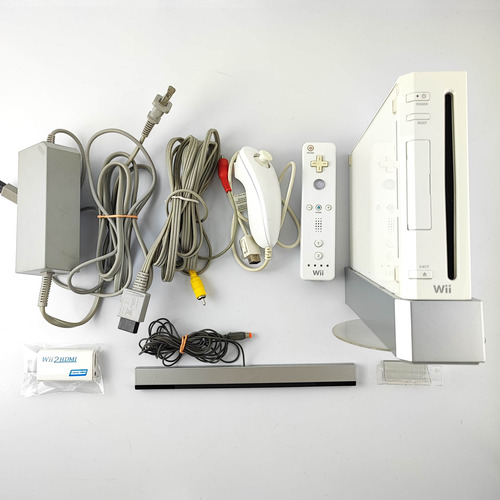 Console Nintendo Wii Branco Com Controle