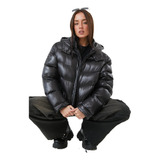 Campera Mujer Puffer Inflable  Con Capucha