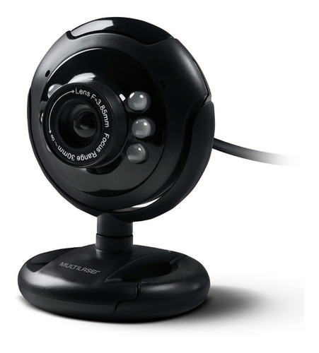 Webcam Multilaser Com Microfone Wc045