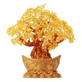 Cristal Natural Feng Shui Árvore Do Dinheiro Bonsai Árvore