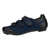 Zapatilla Ciclismo Ruta Gw Rd Knit Straps Azul