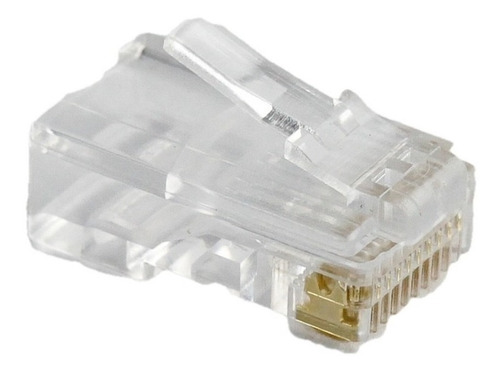 Ficha Rj48 Rj50 Rj45 De 10 Contacto Pin P/ Equipo X 5u Htec