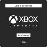 Game Pass Para Novos Usuários - 1 Mês  ( Pc )