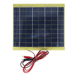 Kit Solar 18v Cargador Portátil Batería 12v 5w Eficiencia Ba