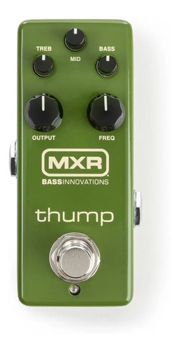 Pedal De Efeito Dunlop Mxr Thump Bass Preamp M281