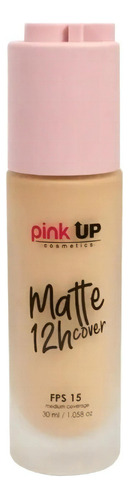 Base De Maquillaje Líquida Pink Up Matte Cover 12h Matte Cover - 30ml 30g