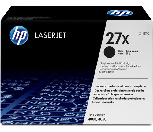 Toner Hp 27x Tinta Negra Original