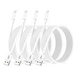 4pzs 3m Cable De Cargador Usb Para iPhone Carga Rápida 