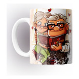 Taza De Café Up Disney Carl Y Ellie Frases 325ml