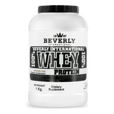 Proteína 100% Whey Beverly 1 Kg 26 Servicios Sabor Coco